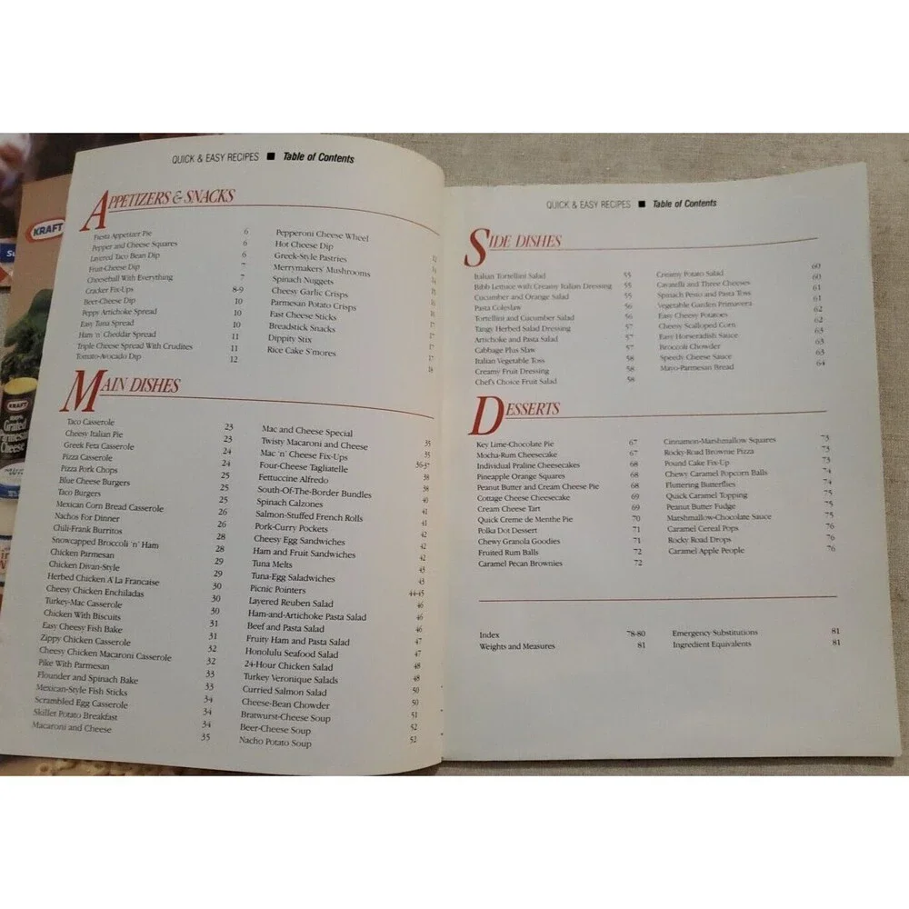 Lot of 4 Vintage Better Homes & Gardens Cookbooks (1988-2010)